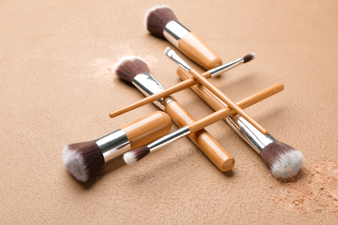 Set of Makeup Brushes